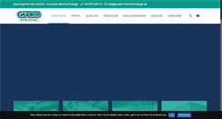 Desktop Screenshot of gluepker-blechtechnologie.de